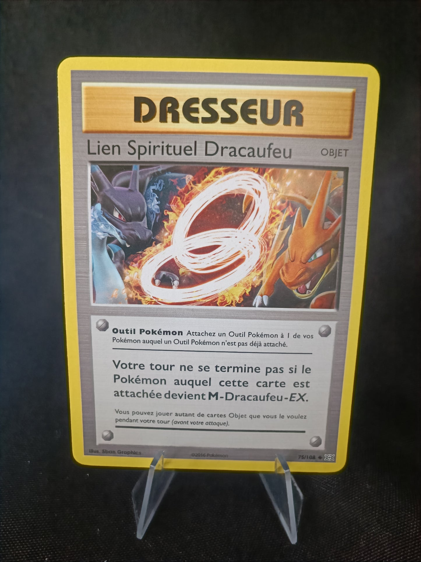 Lien Spirituel Dracaufeu   - Xy Evolution - 75/108