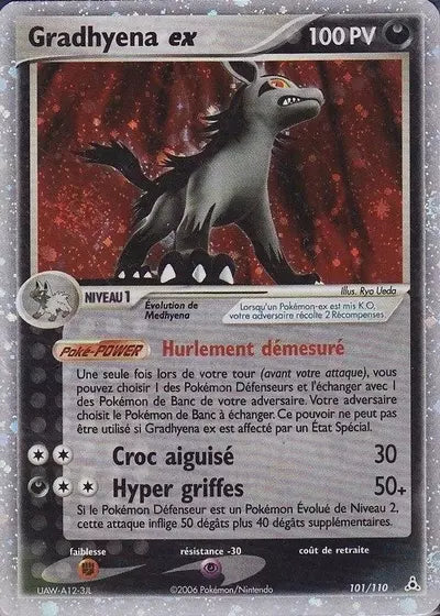 Grahyena Ex - Bloc Ex Fantôme holon - 101/110