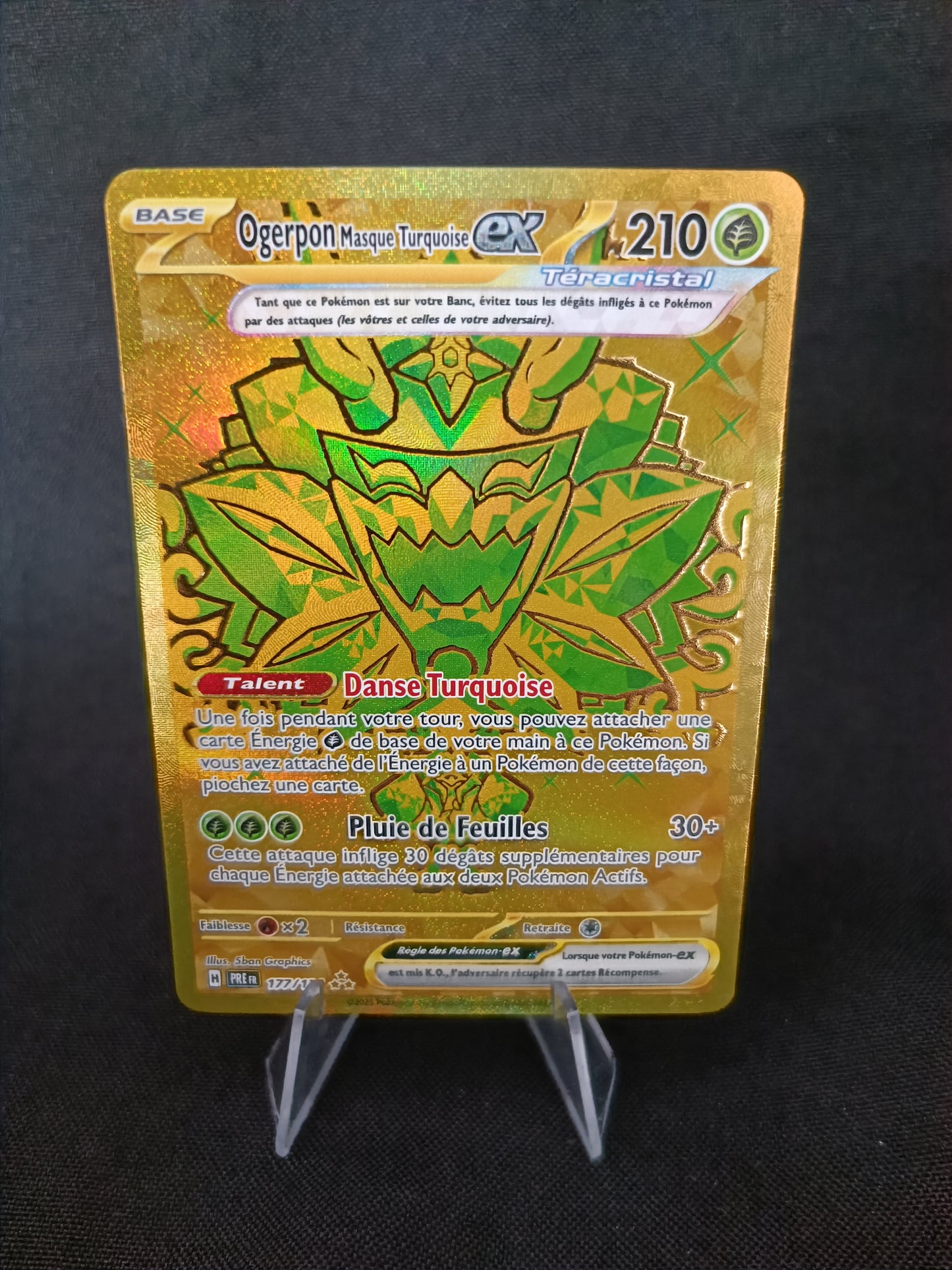 Ogerpon Ex Gold  -Evolutions Prismatiques - 177/131