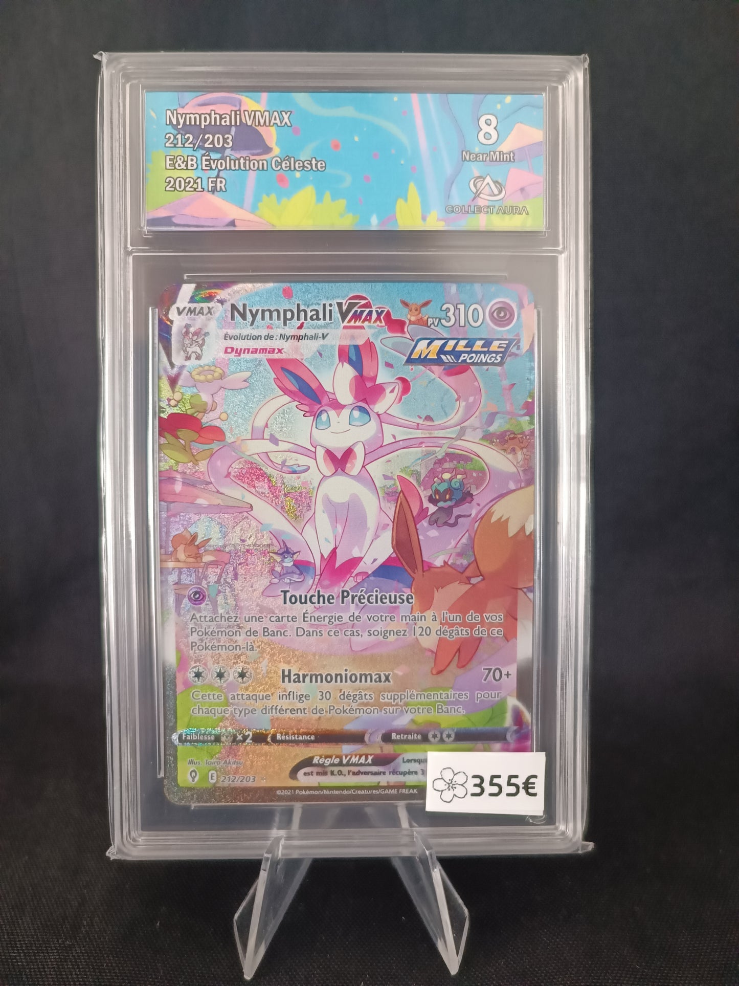 Nymphali Vmax Alternative Collect Aura 8 - Evolution Céleste - 212/203