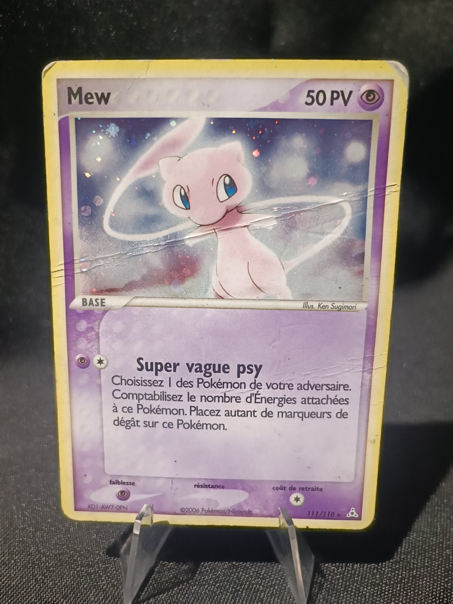 Mew holo - Ex Fantôme holon - 111/110