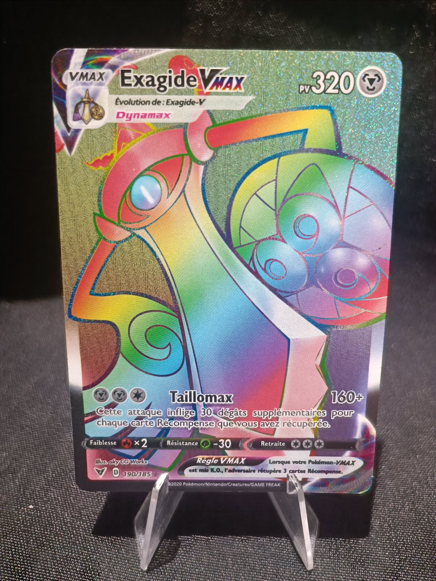 Exagide Vmax Rainbow  - Voltage Eclatant - 190/185