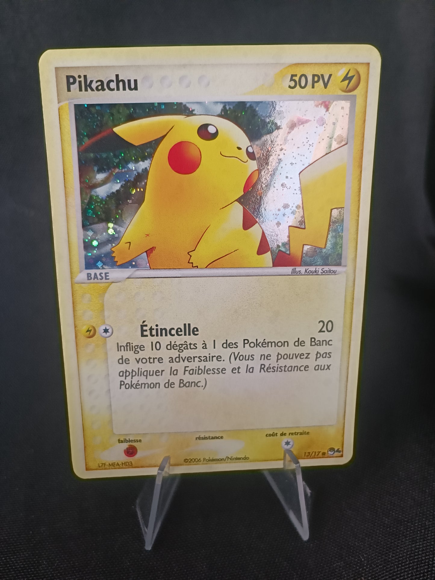 Pikachu Holo - Pop4- 13/17