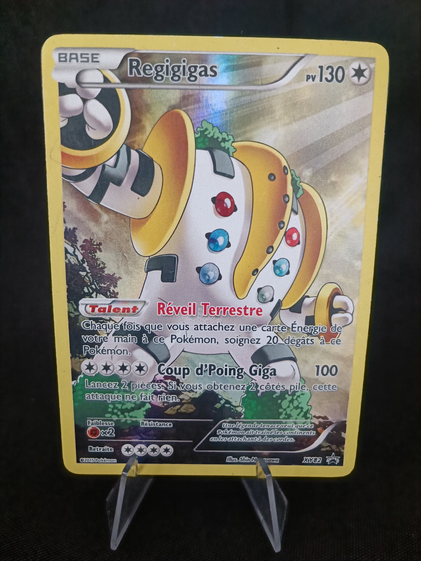 Regigigas Semi Full art - Promo  - XY82