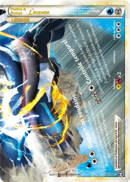 Palkia & Dialga Légende  - Triomphe - 102/102