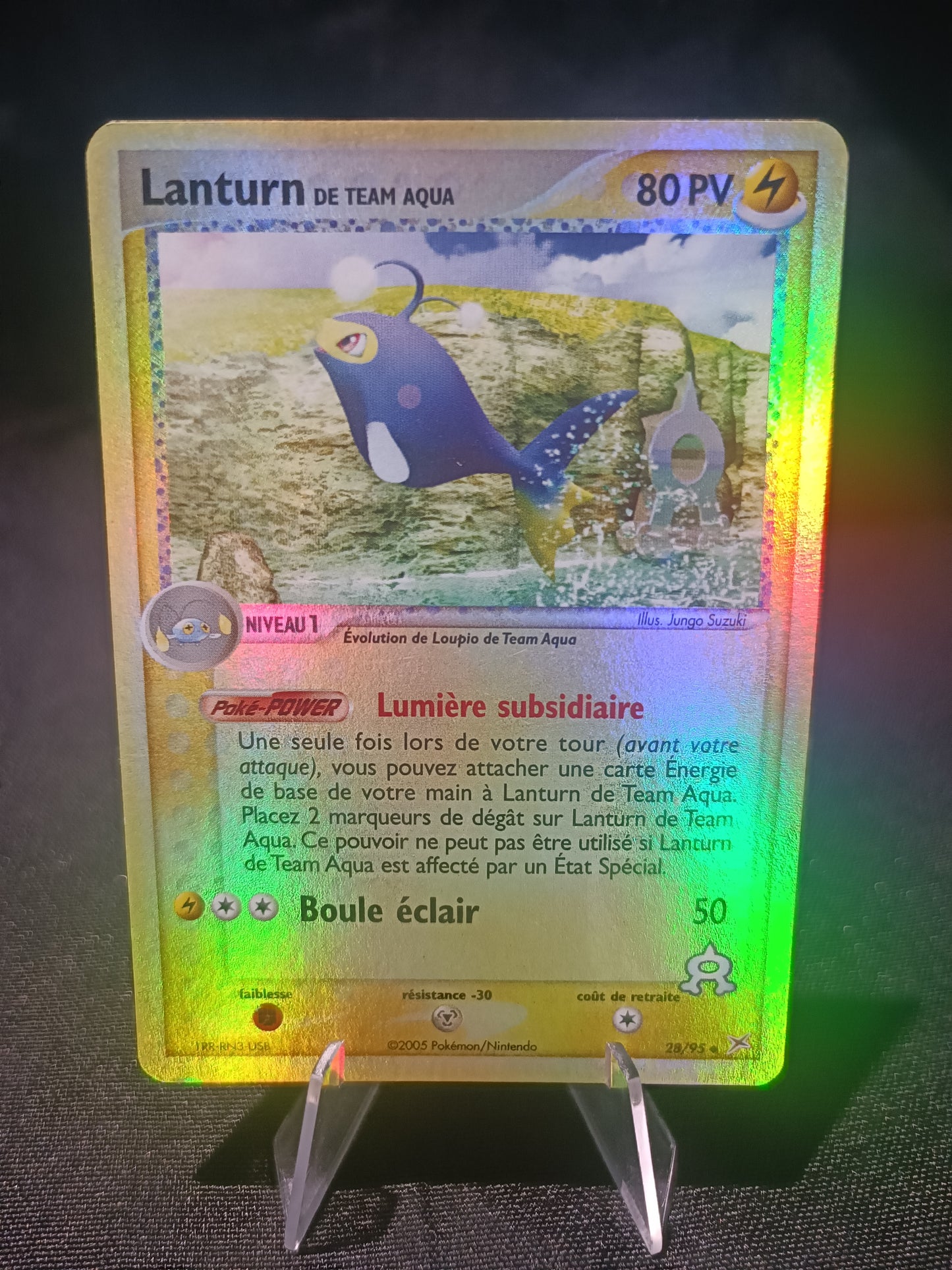 Lanturn reverse - Bloc Ex Team Aqua Magma  - 28/95
