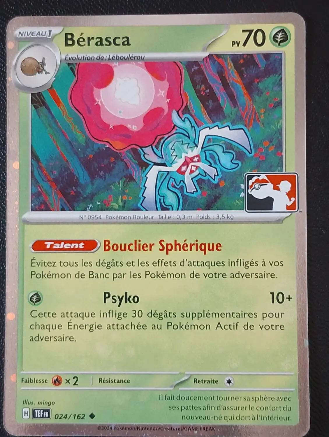 Berasca holo- Force temporelle Play Pokemon- 024/131