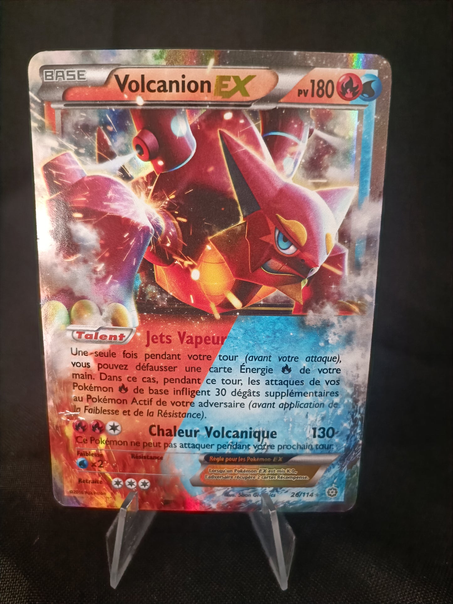 Volcanion Ex - XY Offensive vapeur - 26/114