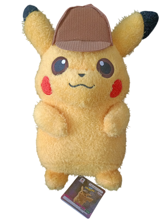 Peluche Détective Pikachu 30cm