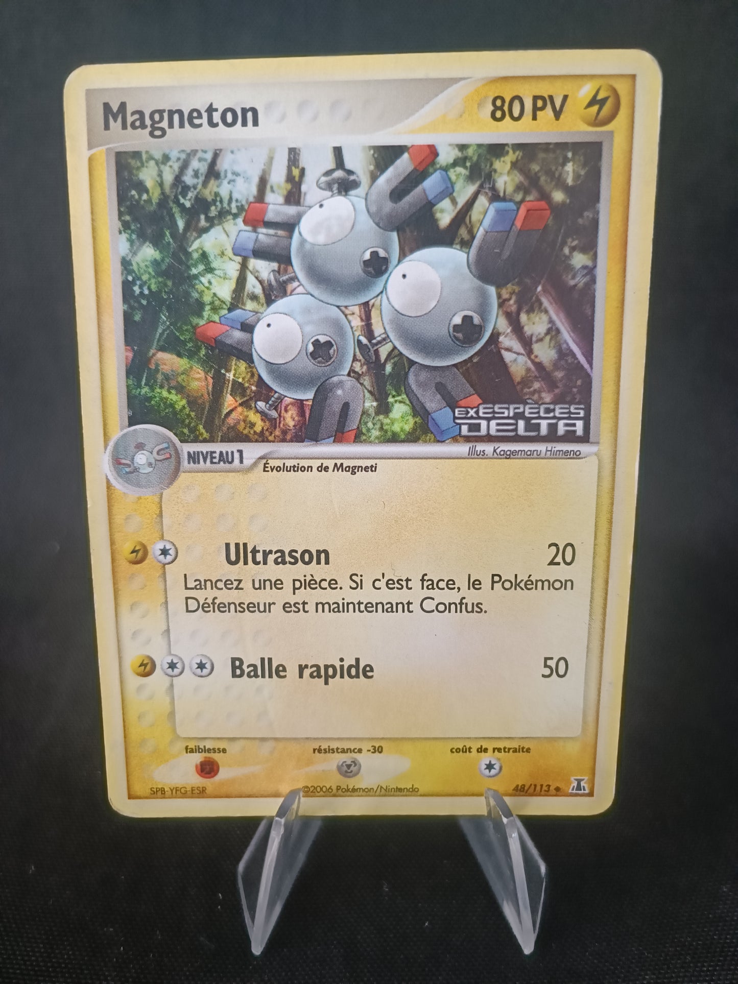 Magneton holo - Stamp Ex Espece delta - 48/113