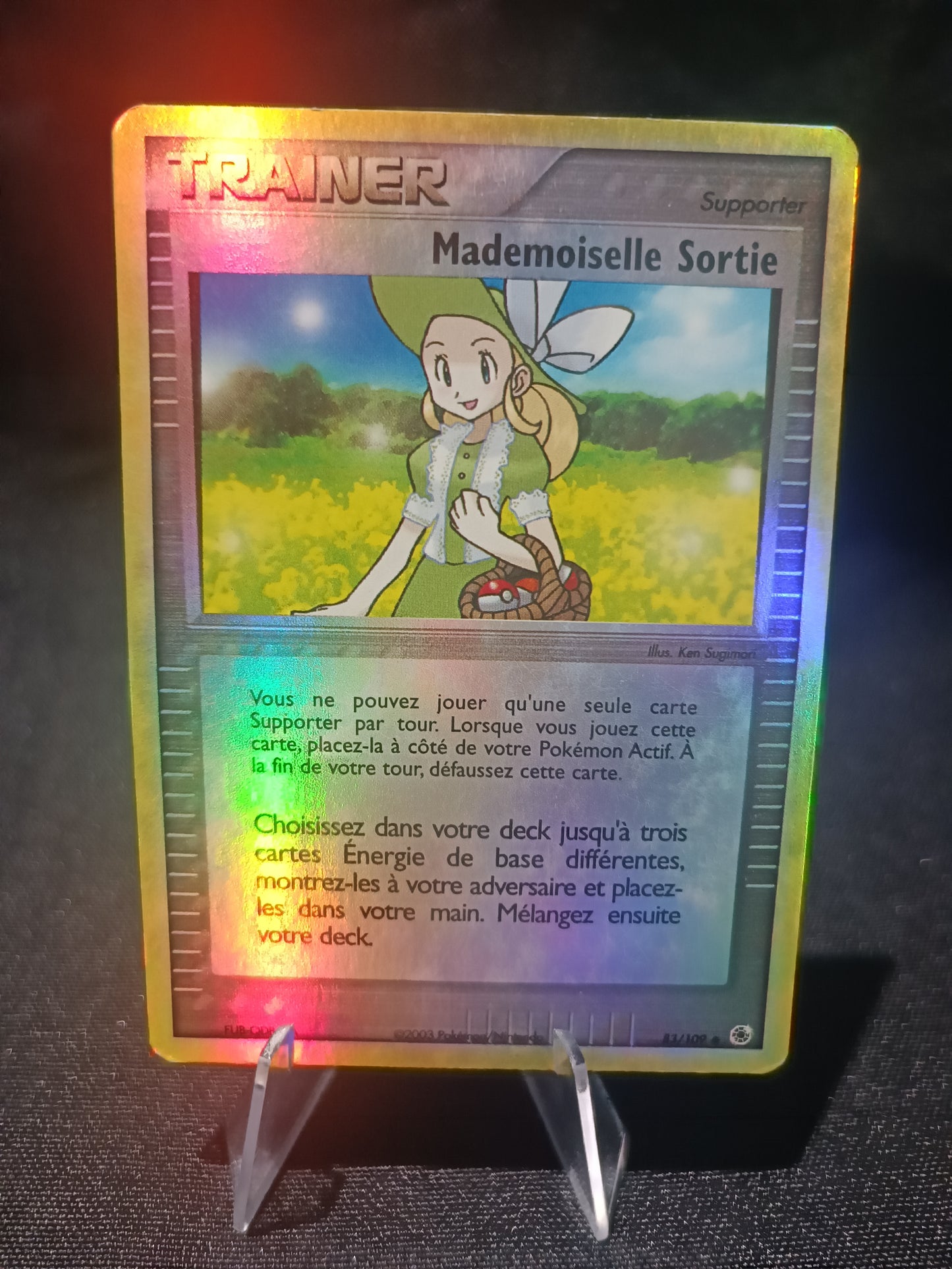 Mademoiselle Sortie Reverse -Bloc Ex Rubis saphir  - 83/109