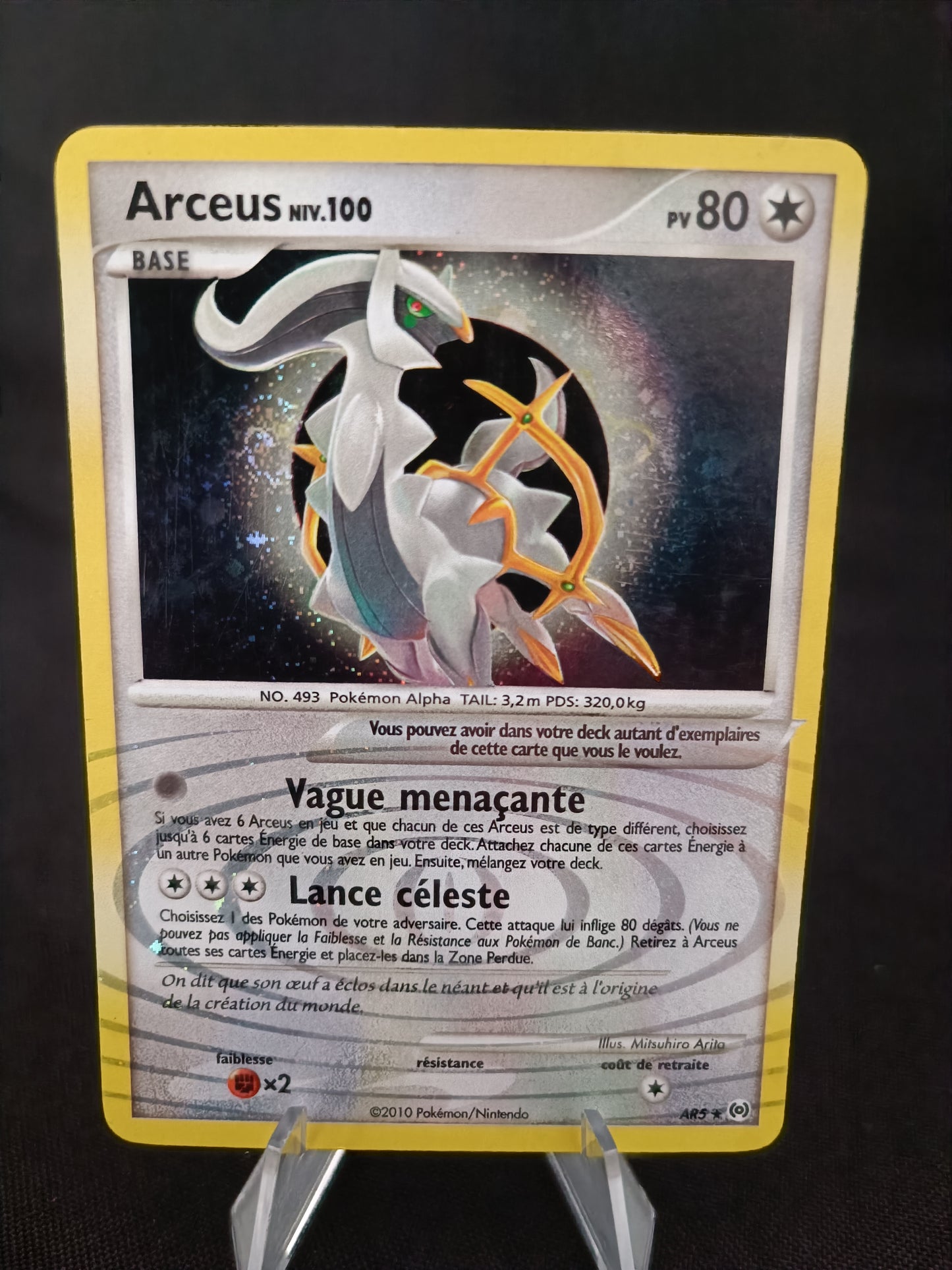 Arceus Normal holo - Platine Arceus - AR5