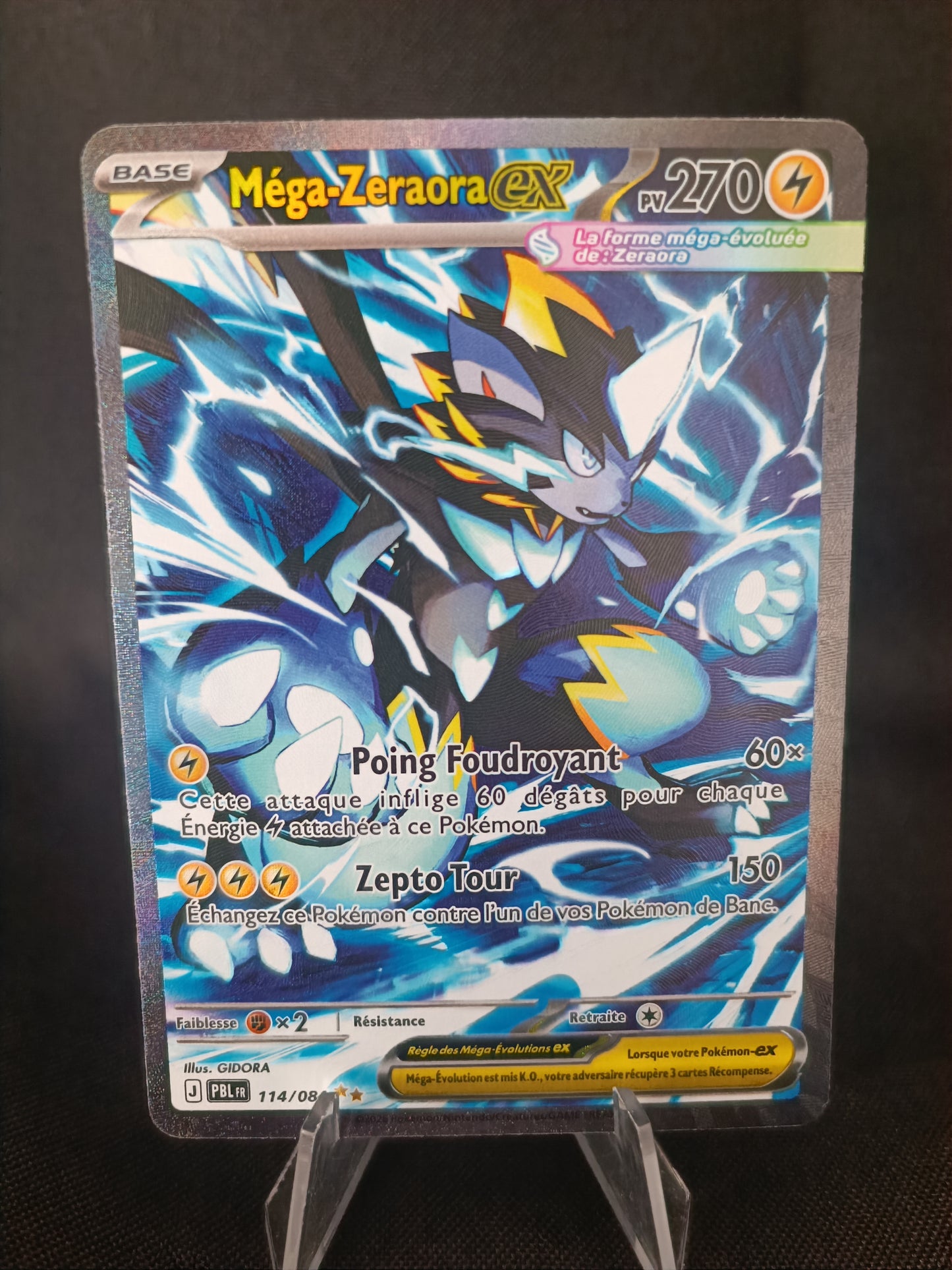 Mega Zéraora Alternative - Nuit Noire - 114/084