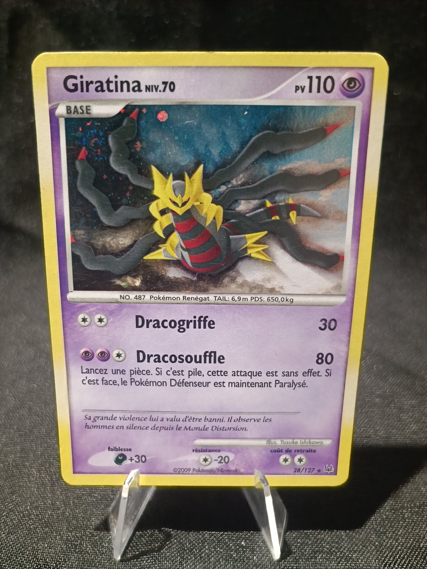 Giratina holo - Platine - 28/127