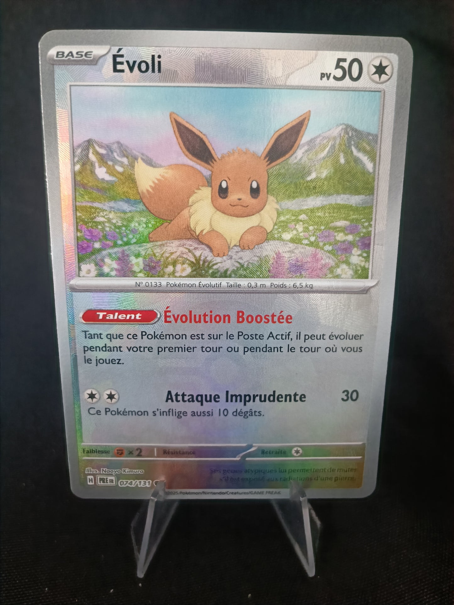 Evoli Pokeball - Evolution Prismatique - 074/131