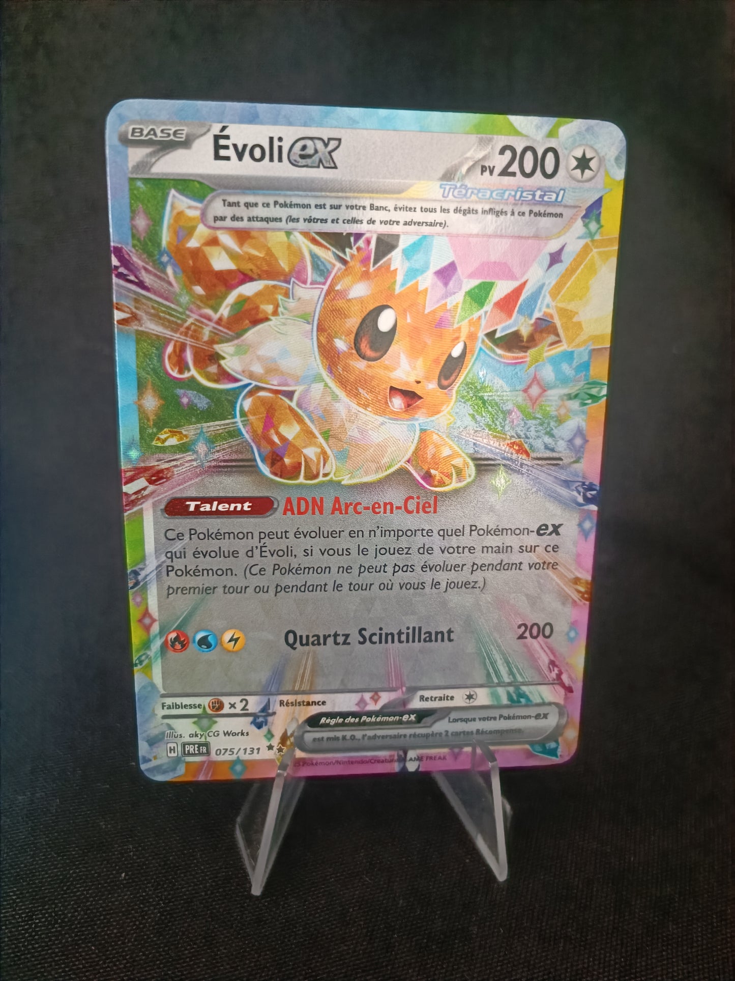 Evoli Ex -Evolutions Prismatiques - 075/131