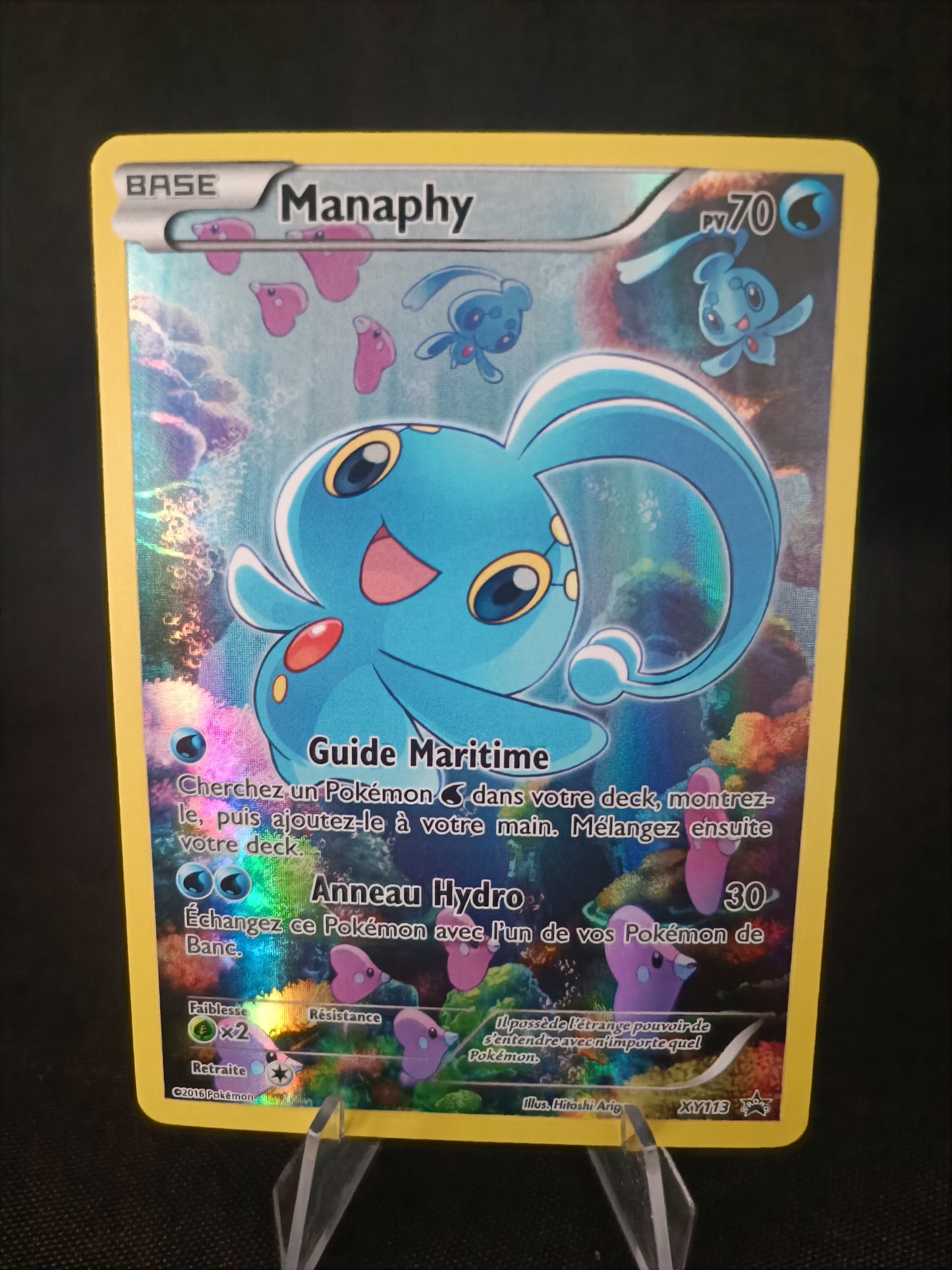 Manaphy Semi Full art - Promo  - XY113