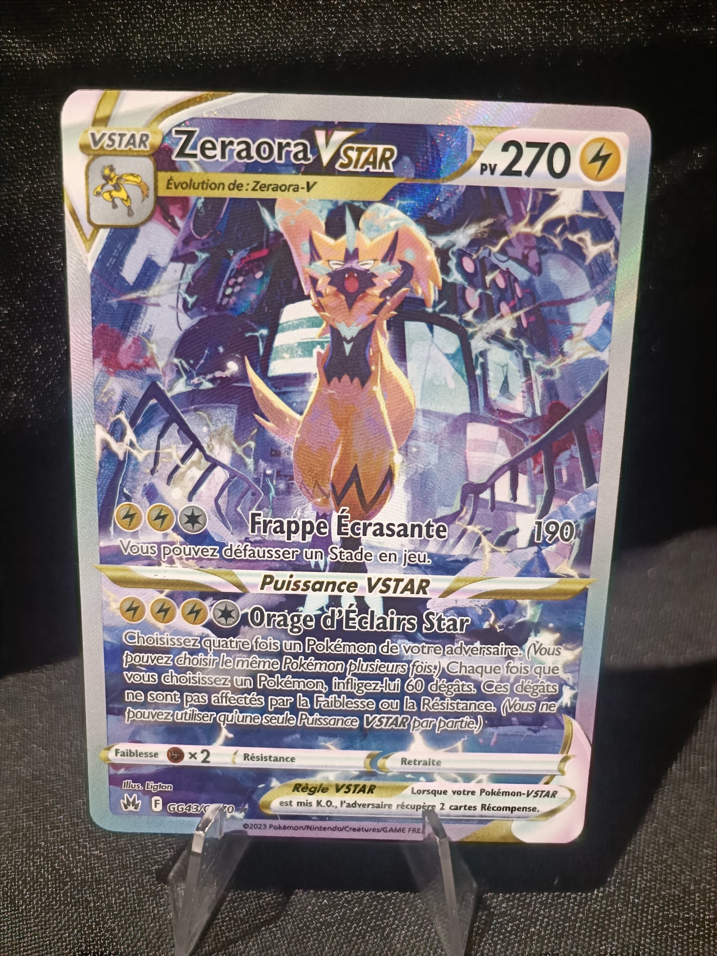 Zeraora Vstar - Zenith suprême - GG43