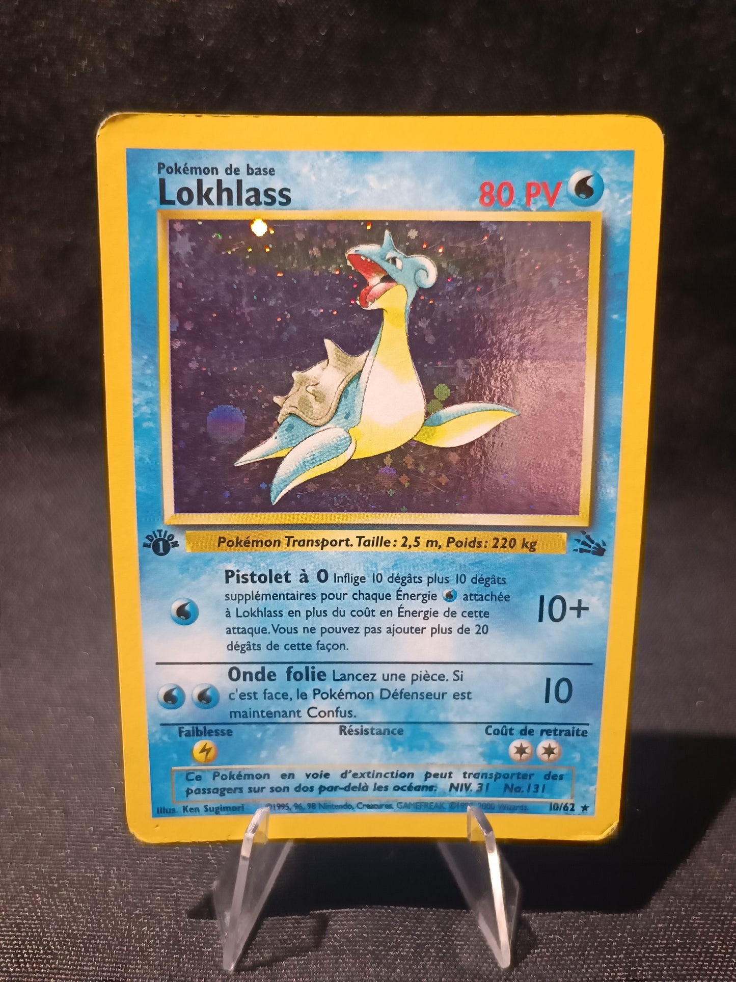 Lokhlass holo ED1  - Fossile - 10/62