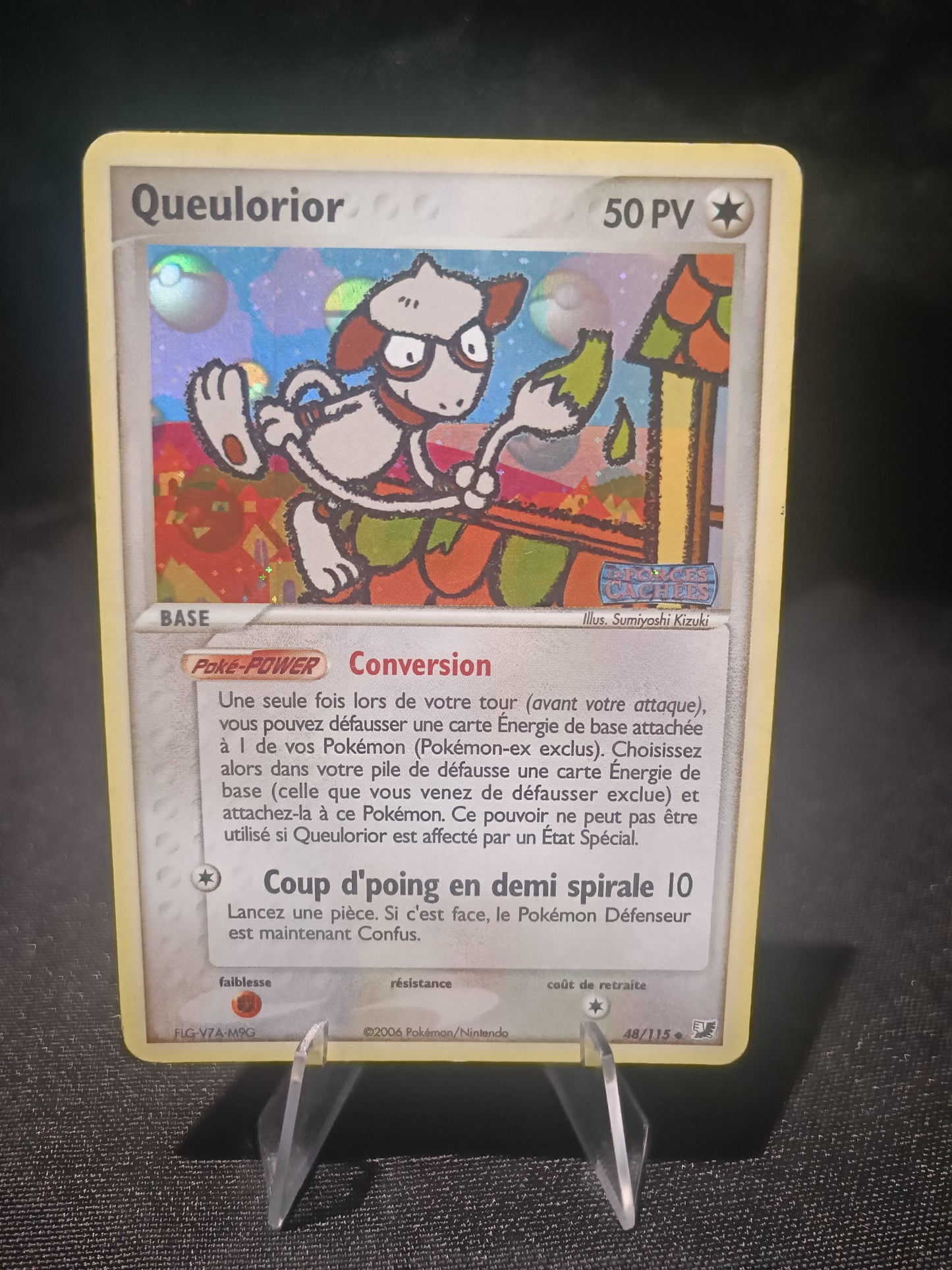 Queulorior holo - Stamp Ex Force cachées -48/115