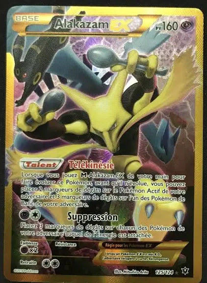 Alakazam Ex Gold - Xy Impact des destins - 125/124