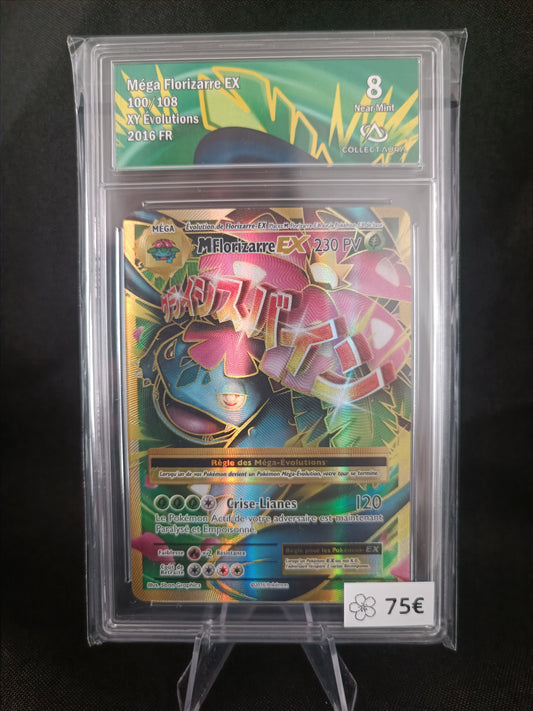 M Florizarre Ex Collect aura 8 - XY évolution - 100/108