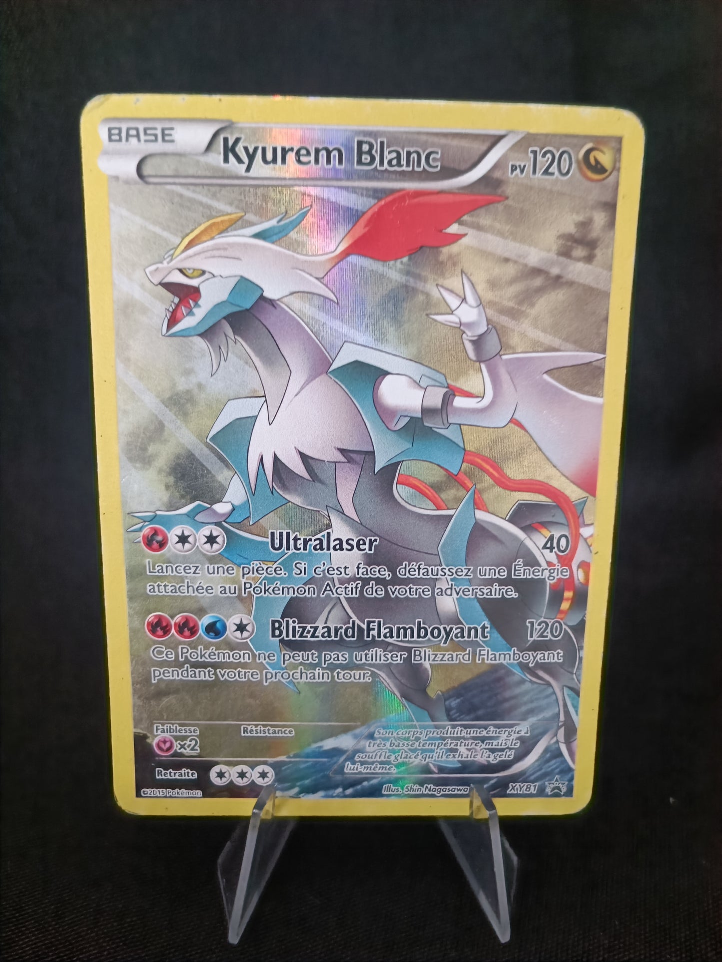 Kyurem Blanc Semi Full art - Promo  - XY81