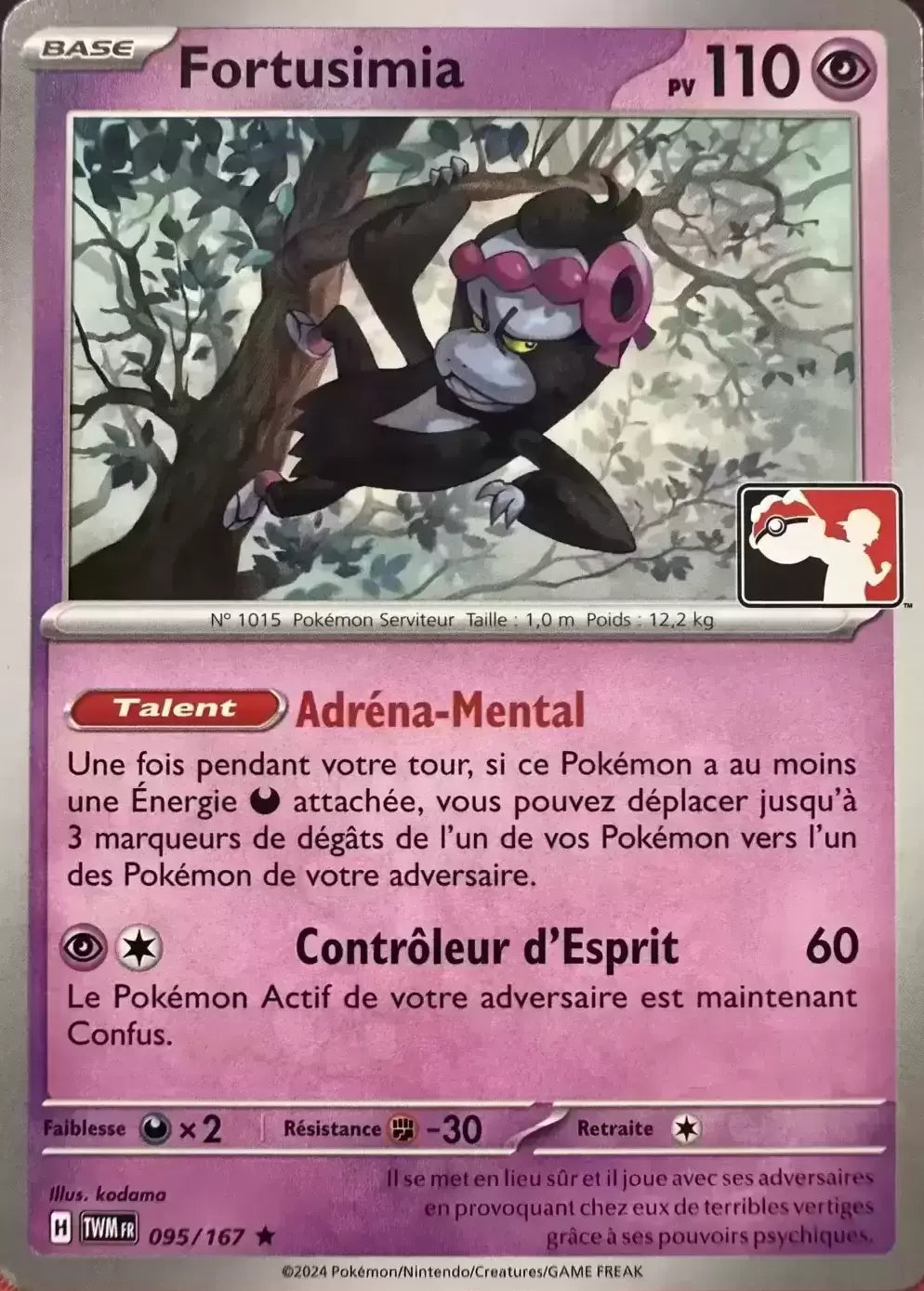 Fortusimia - Mascarade crépusculaire Play Pokemon- 095/167