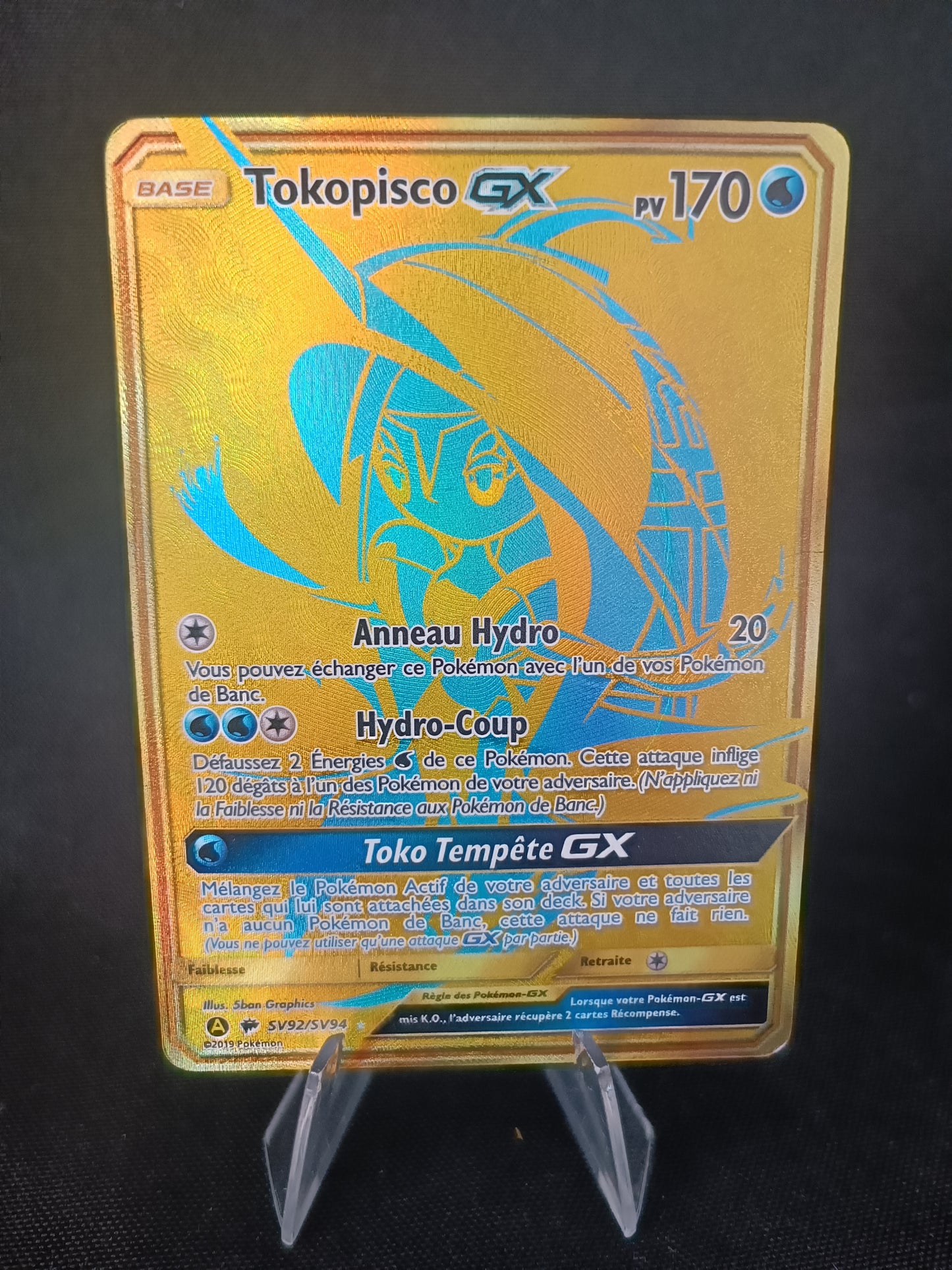 Tokopisco Gx Gold - Destinée Occulte - SV92/SV94