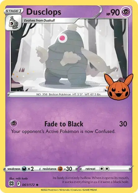 Teraclope -Trick or trade 2022- 061/172