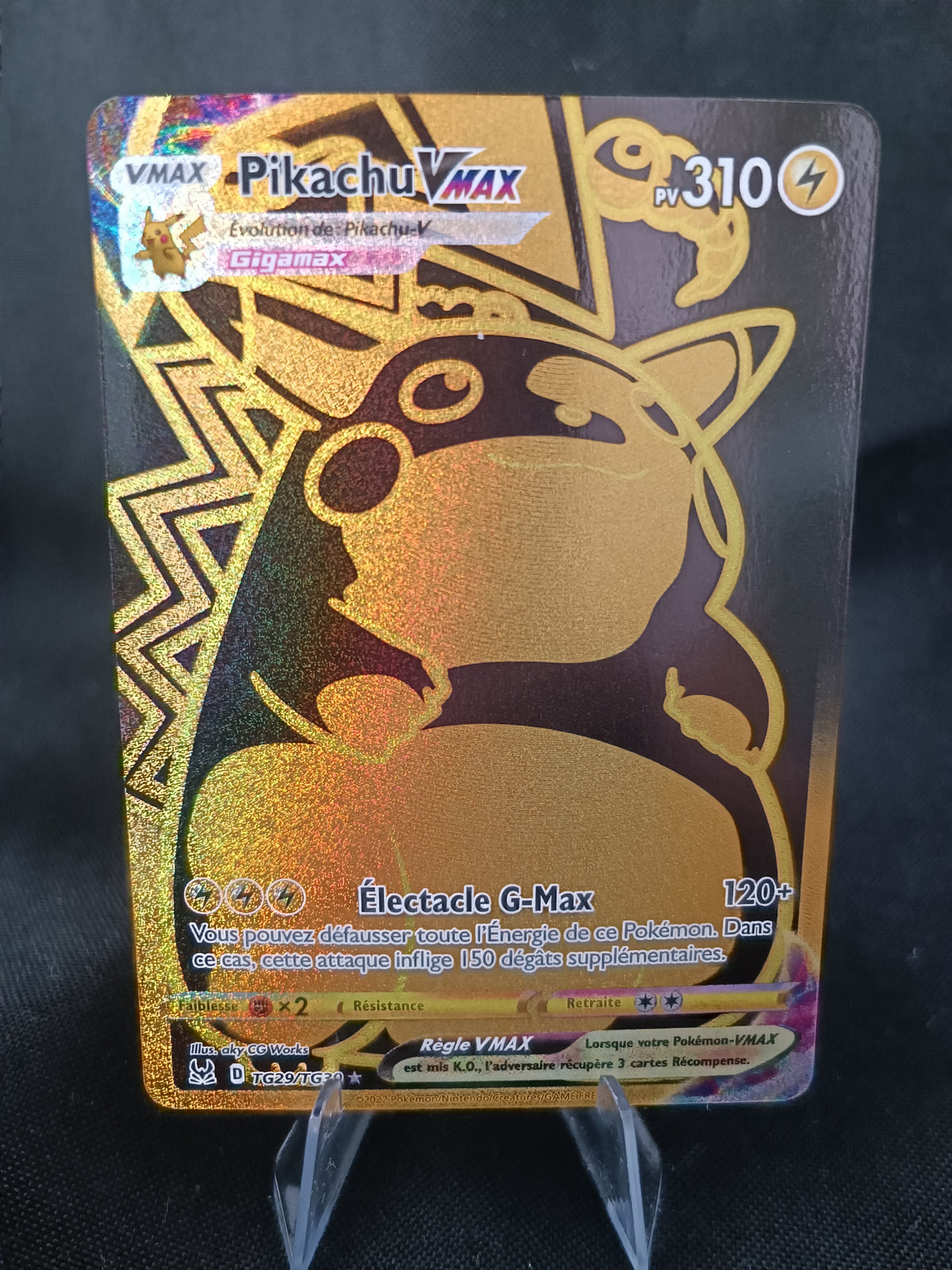 Pikachu Vmax Gold - Origines perdue - TG29/TG30