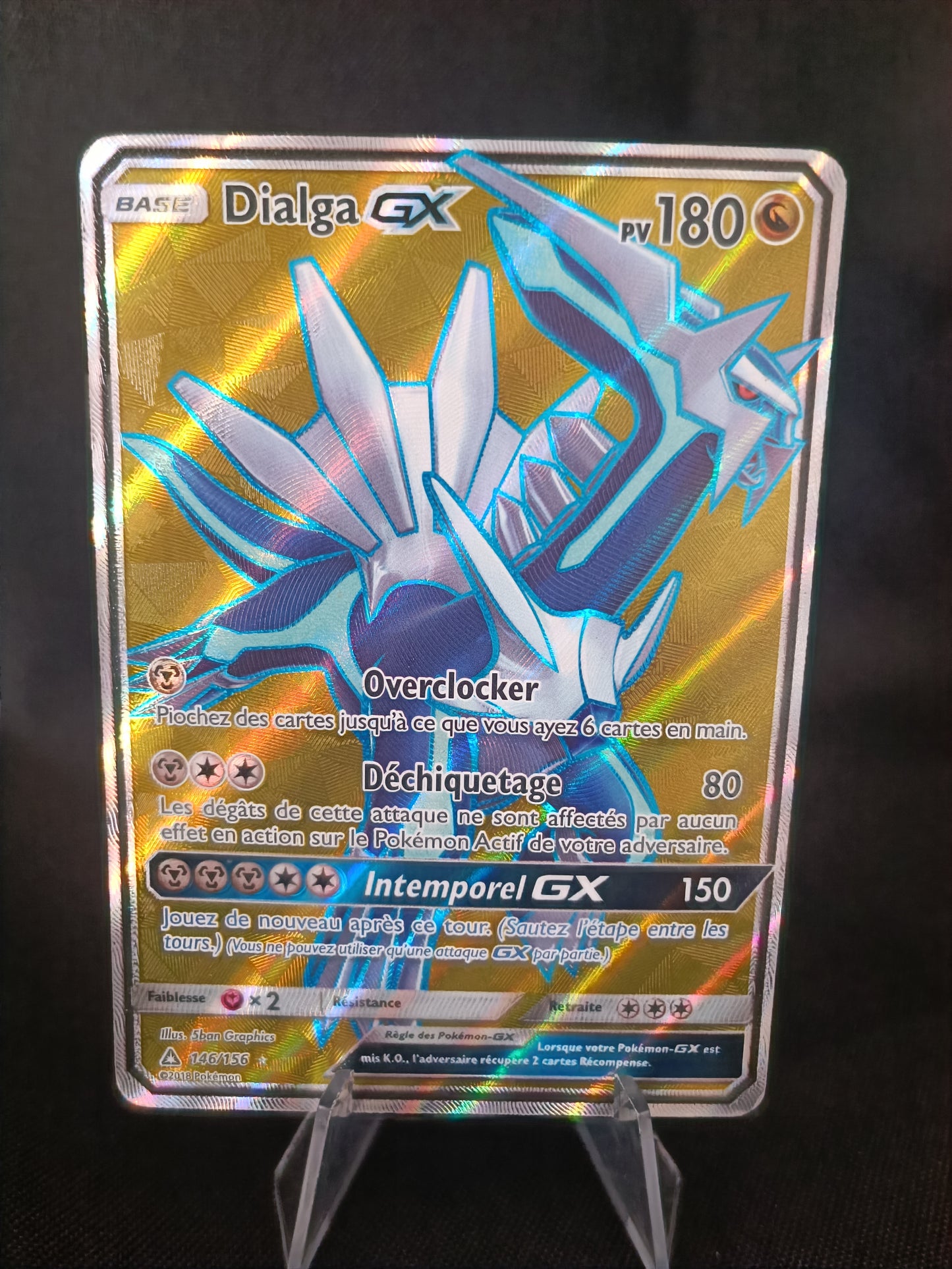 Dialga GX Full art - Ultra Prisme - 146/156