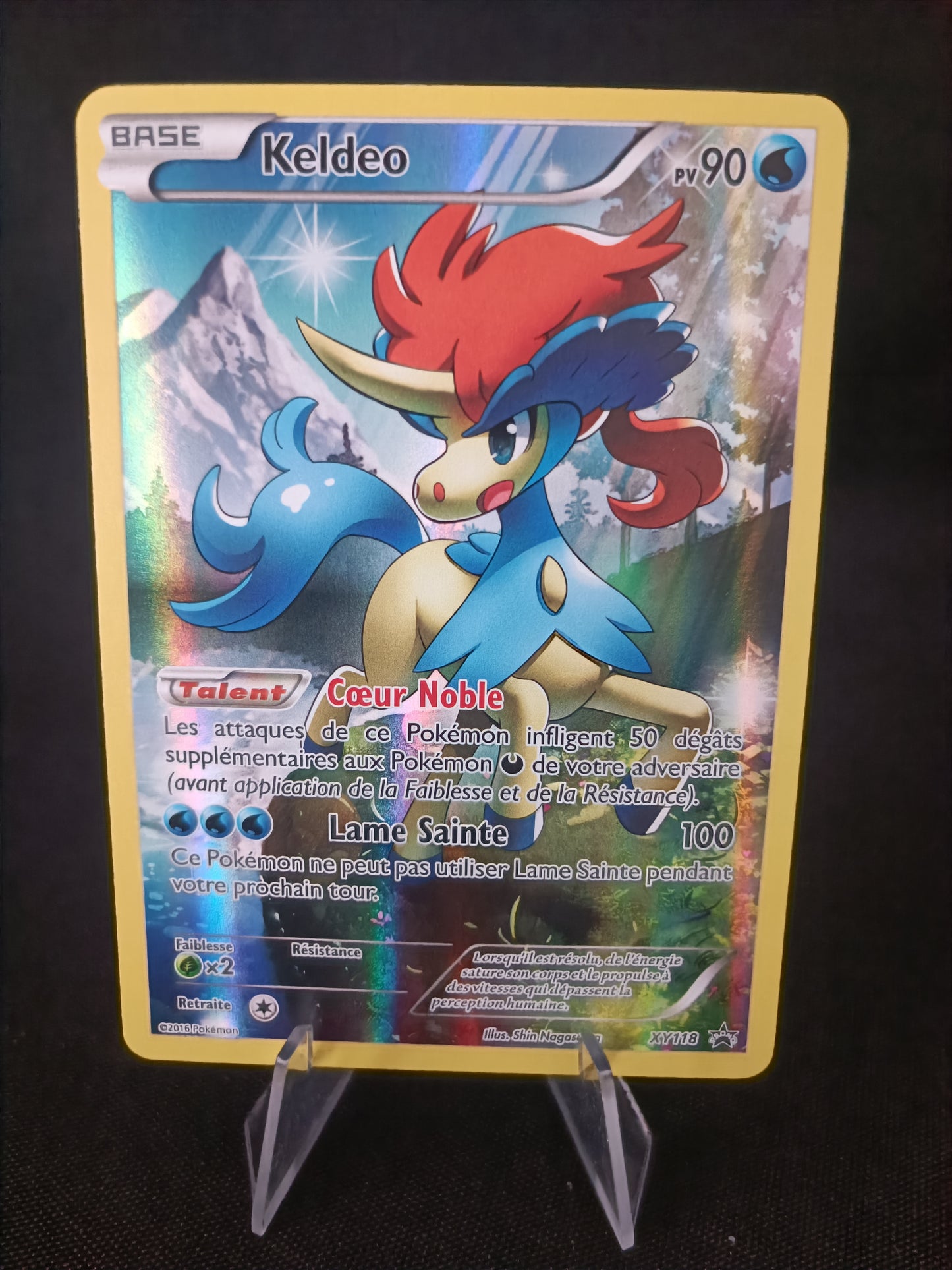 Keldeo Semi Full art - Promo  - XY118