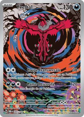 Yveltal IR  - Faille Paradoxe - 205/182