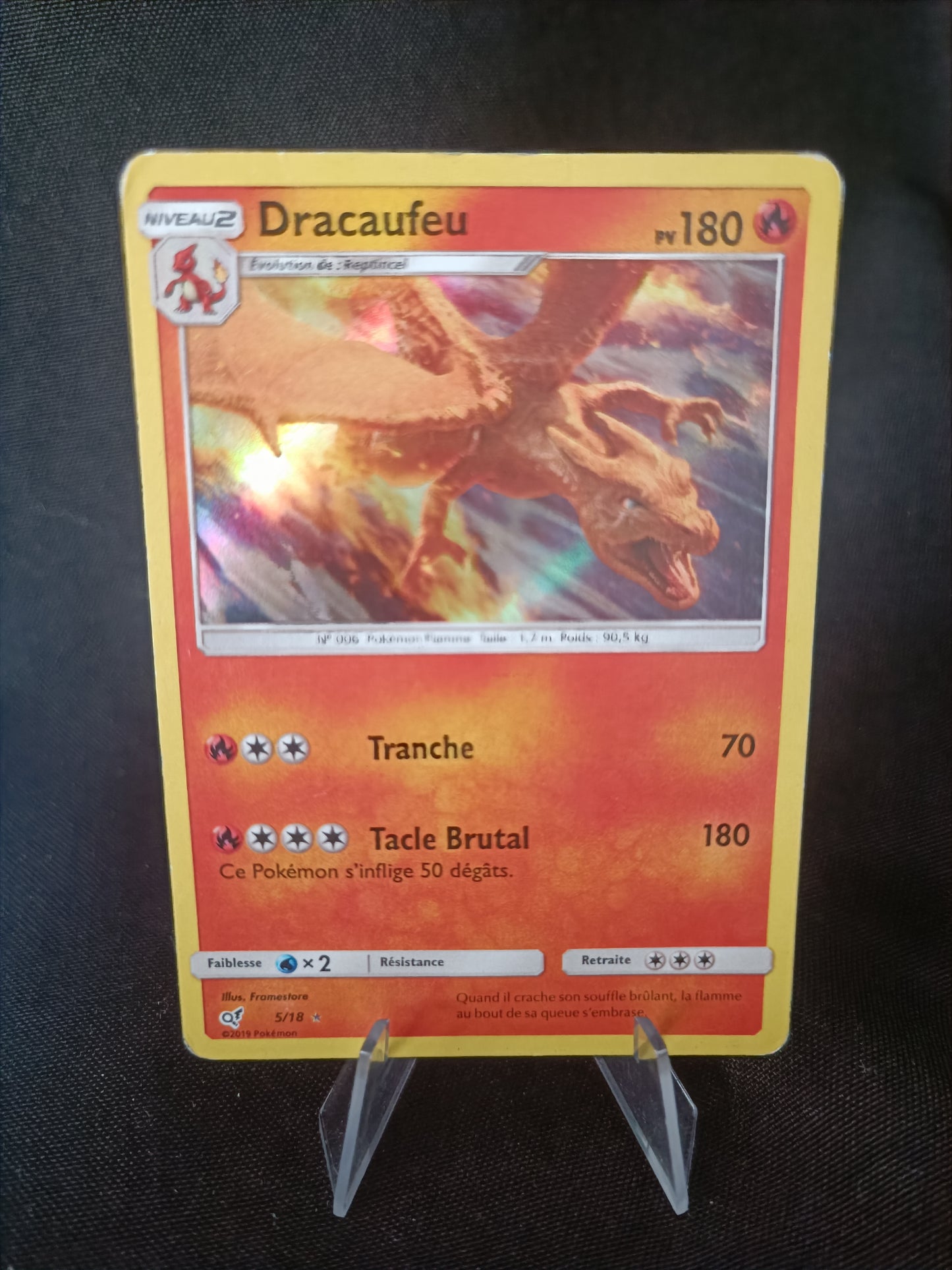 Dracaufeu Holo  - Detective Pikachu - 5/18