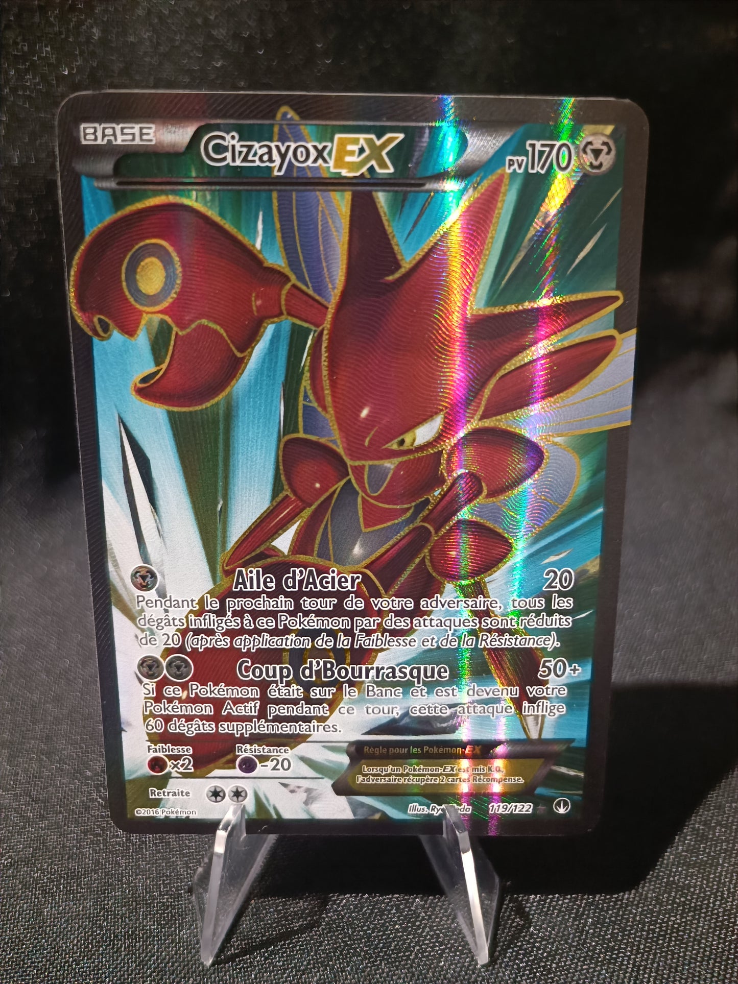 Cizayox Ex Full art - Xy Rupture turbo - 119/122