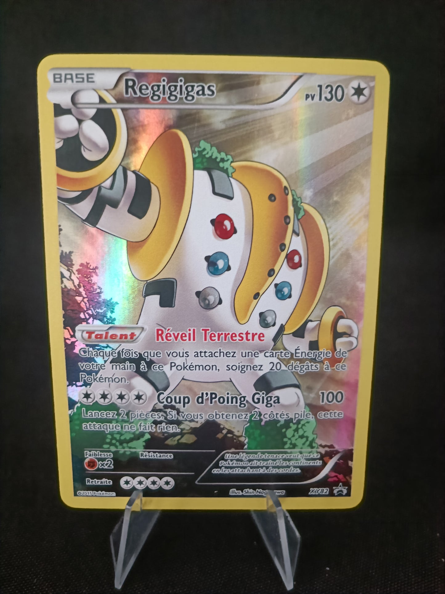 Regigigas Semi Full art - Promo  - XY82
