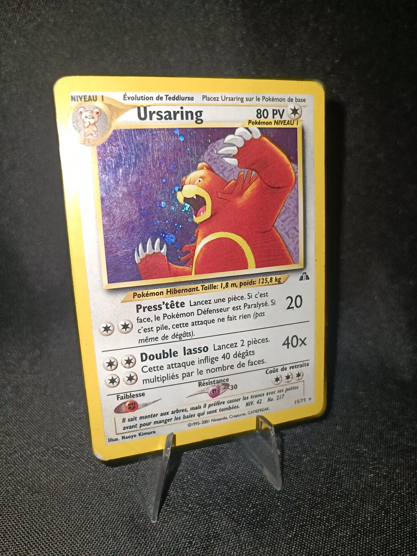 Ursaring holo  - Néo Discovery - 15/75