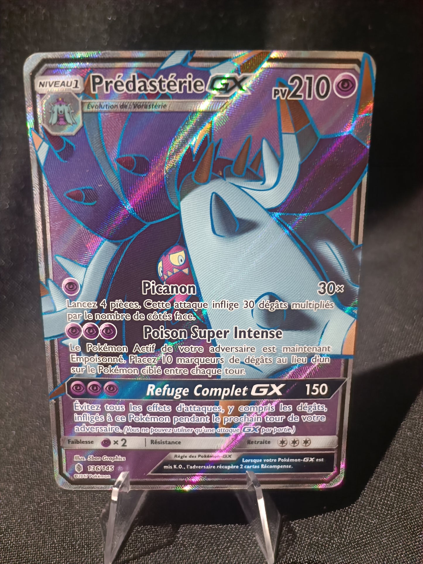 Predasterie GX Full art - Gardiens Ascendants - 136/145
