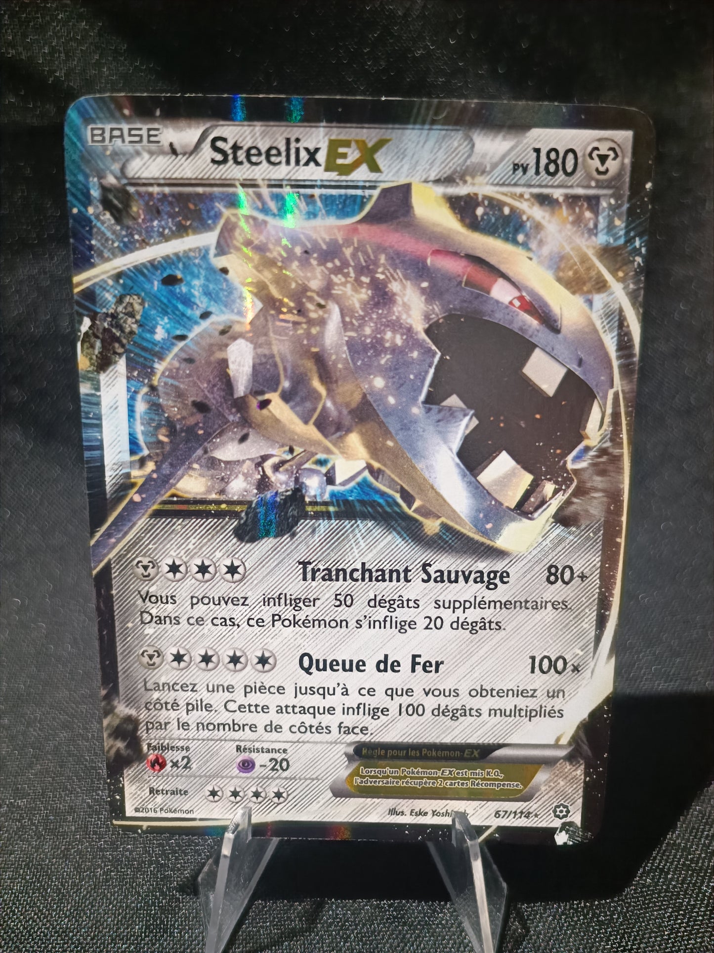 Steelix Ex - XY Offensive vapeur - 67/114