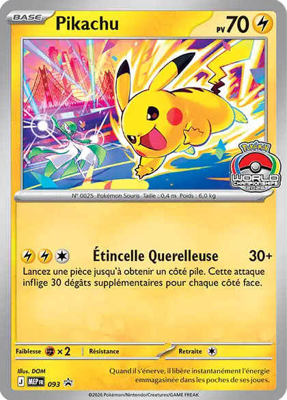 Pikachu - Promo - MEP093