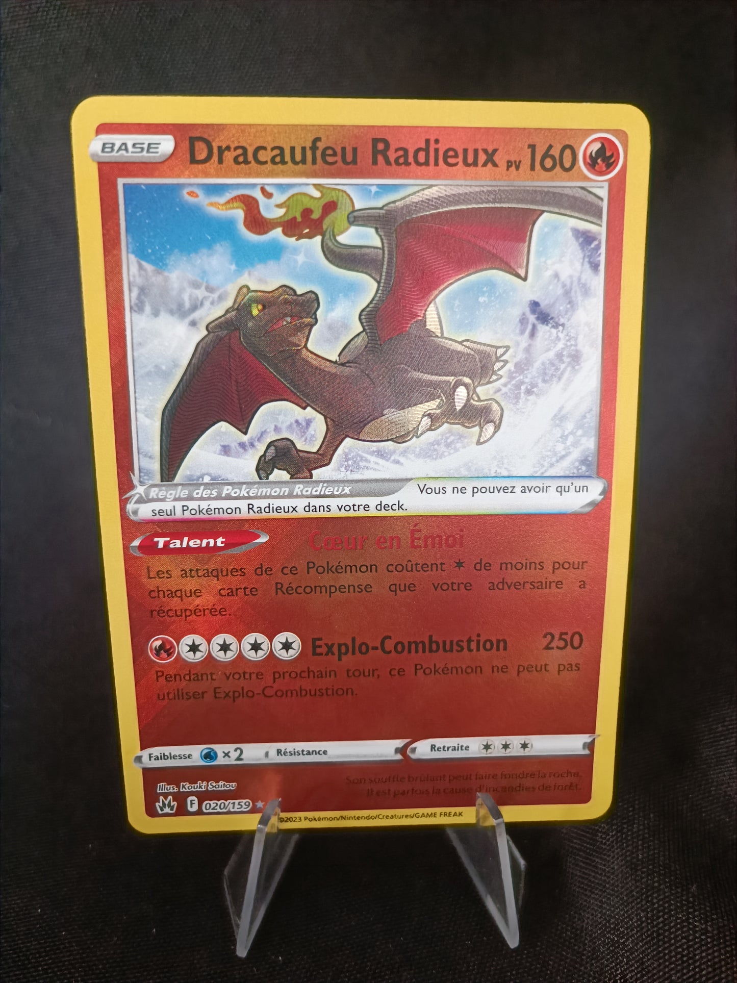 Dracaufeu Radieux - Zenith suprême - 20/159