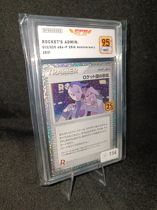 Admin Rocket Gradee SFG 9.5 - 25th anniversary - 013/025