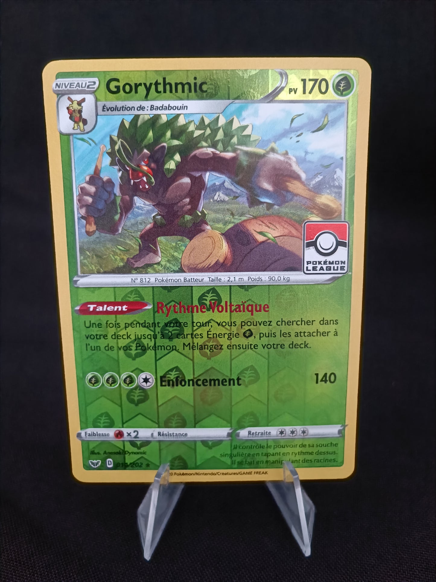 Gorythmic Reverse Pokemon League - Epée et Bouclier - 014/202
