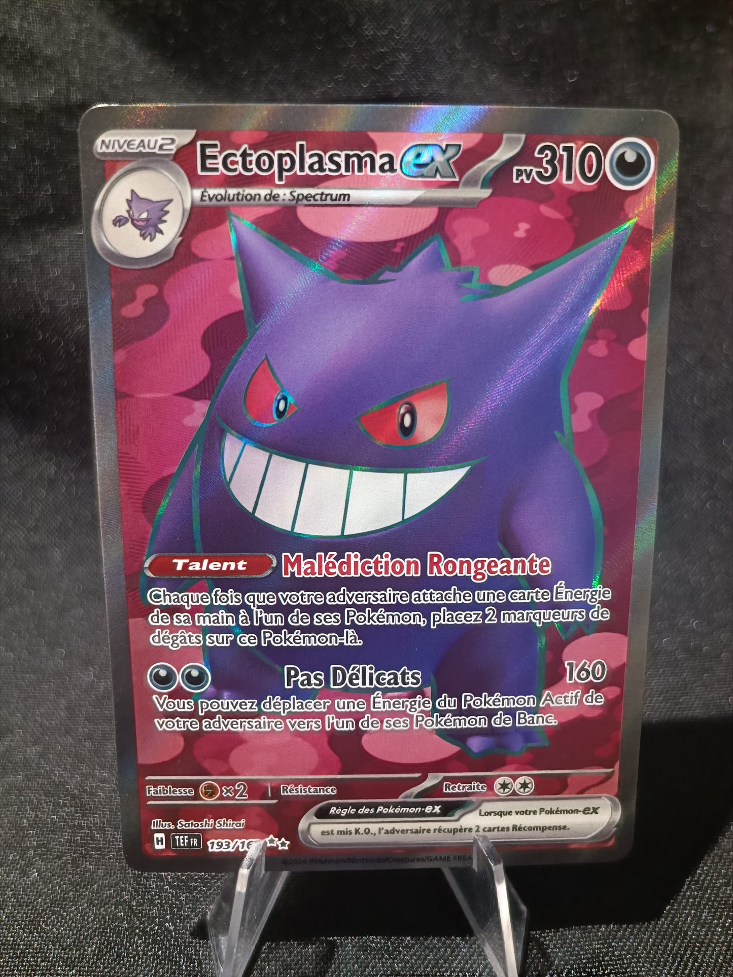 Ectoplasma Ex full art - Forces Temporelles - 193/162