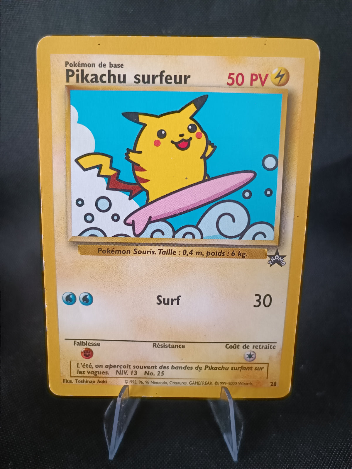 Pikachu Surfeur - Promo Black star - 28
