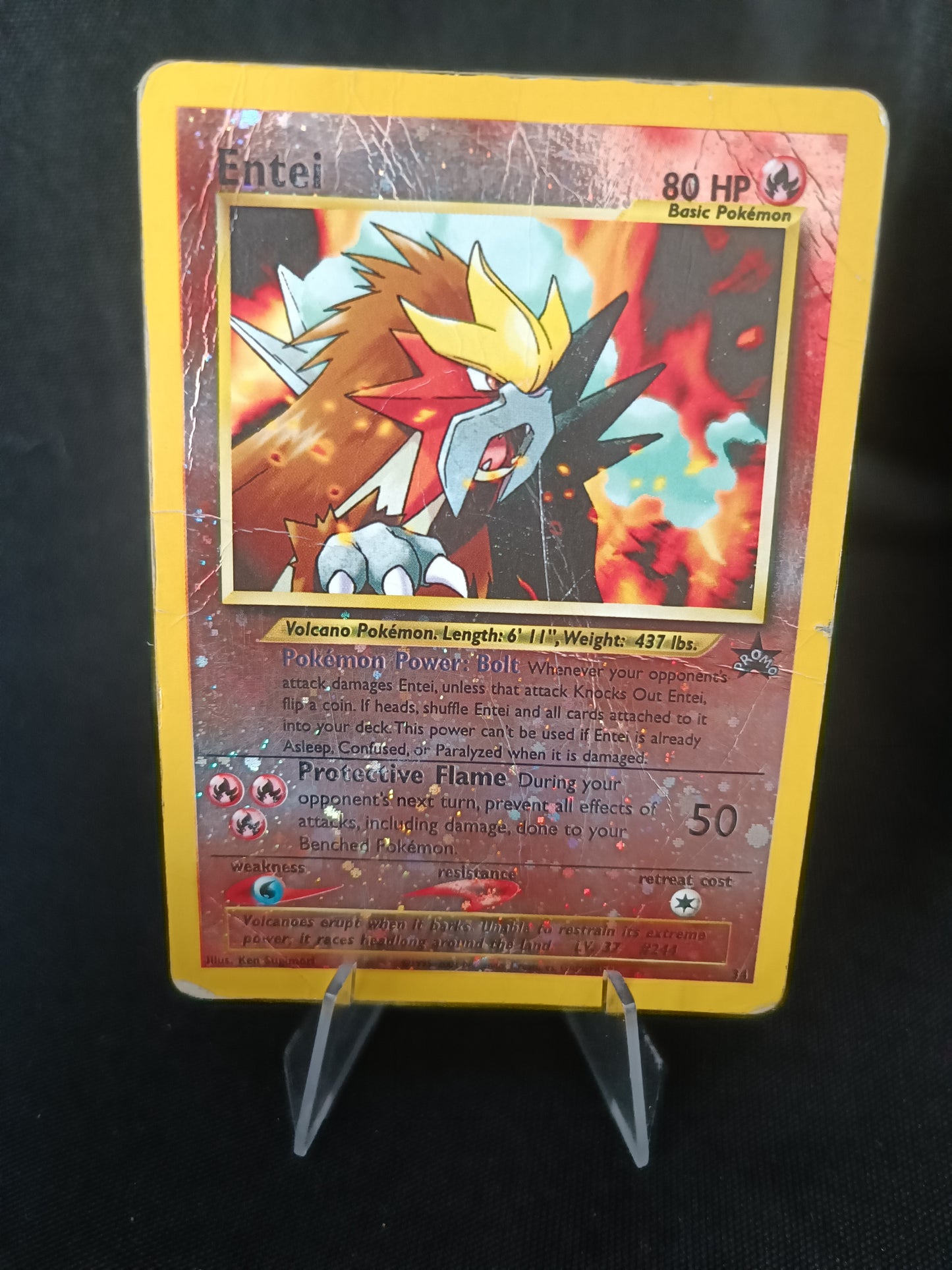 Entei  - Promo Black star - 34