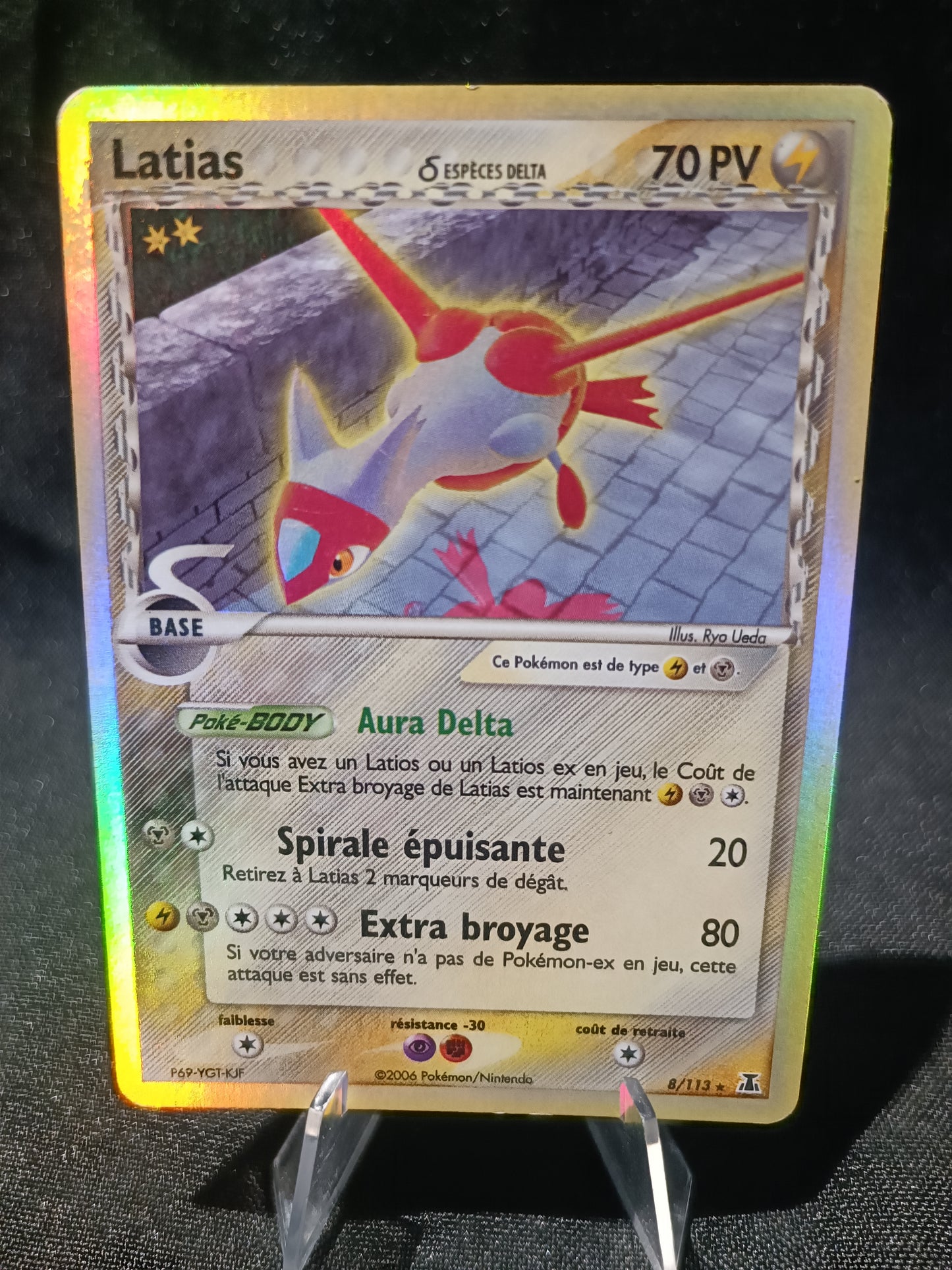 Latias holo - Bloc Ex Espèce delta - 8/113
