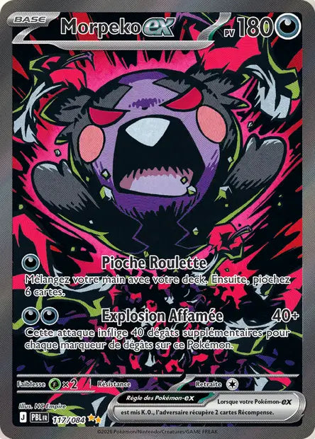 Morpeko Ex Alternative - Nuit Noire - 117/084