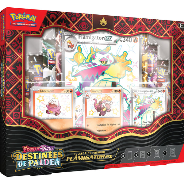 Coffret Destinées de Paldea Flamigator